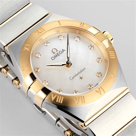 omega constellation ladies replica|omega watch markings.